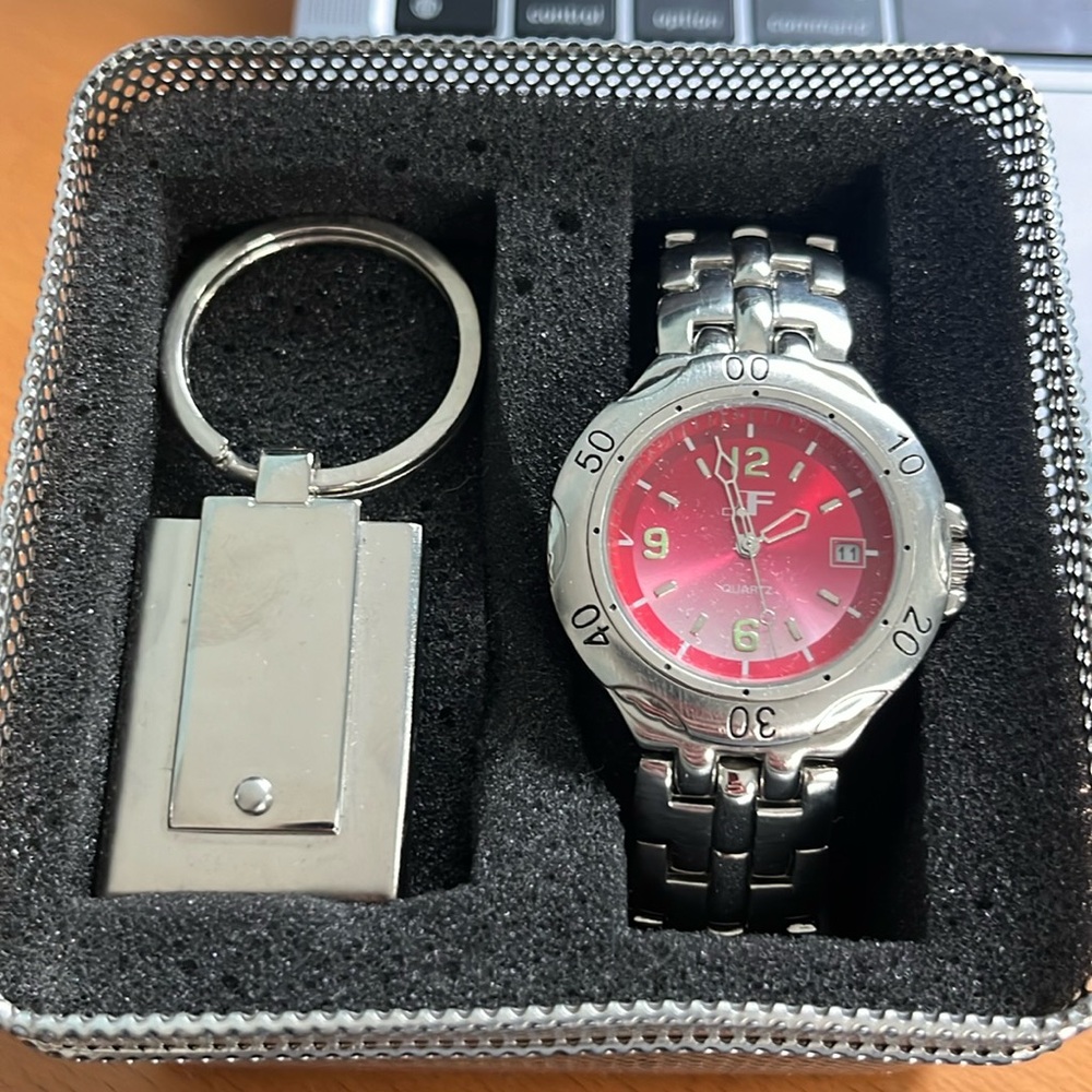 Fossil watch.  NWOT.  Stainless steel bracelet.